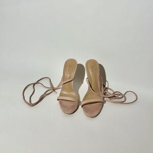 Schutz Cloe Sandal In Sweet Rose Woman's Size 8.5